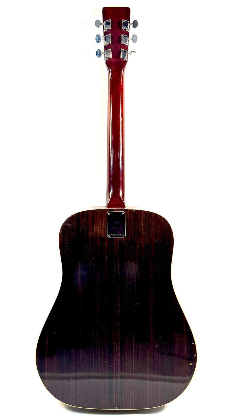 Aria Model 6810 Dreadnought Natural MIJ 1970's