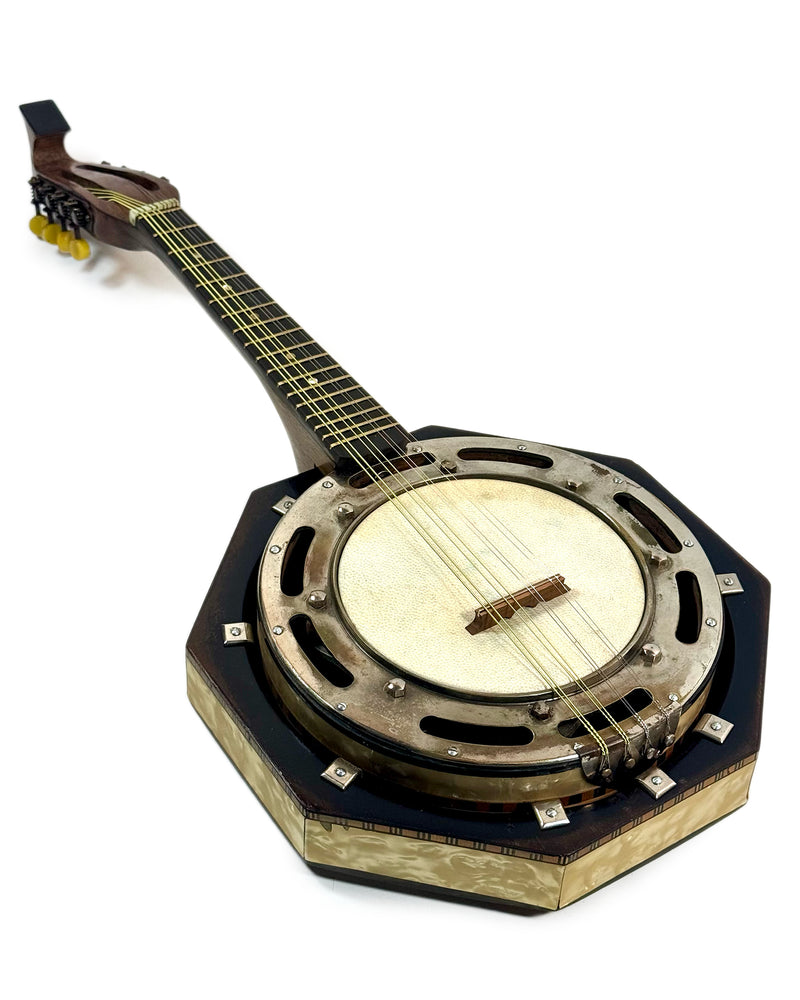 Sato Instrument Banjo-Mandoline (Banjoline) Style Busato « Pierrot de la Lune » 1930's ...