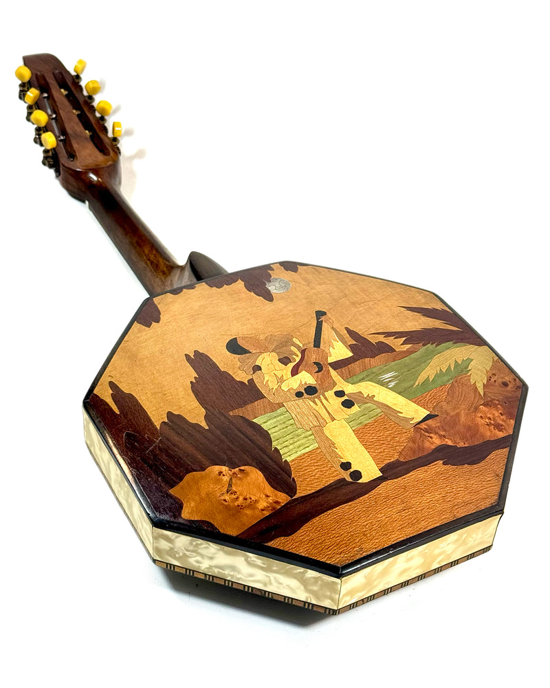 Sato Instrument Banjo-Mandoline (Banjoline) Style Busato « Pierrot de la Lune » 1930's ...