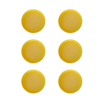 Boutons De Réglage Guitare En Métal Doré – Lot De 6 Pièces, Vis Et Rondelles Incluses – Compatible Guitare électrique Et Acoustique