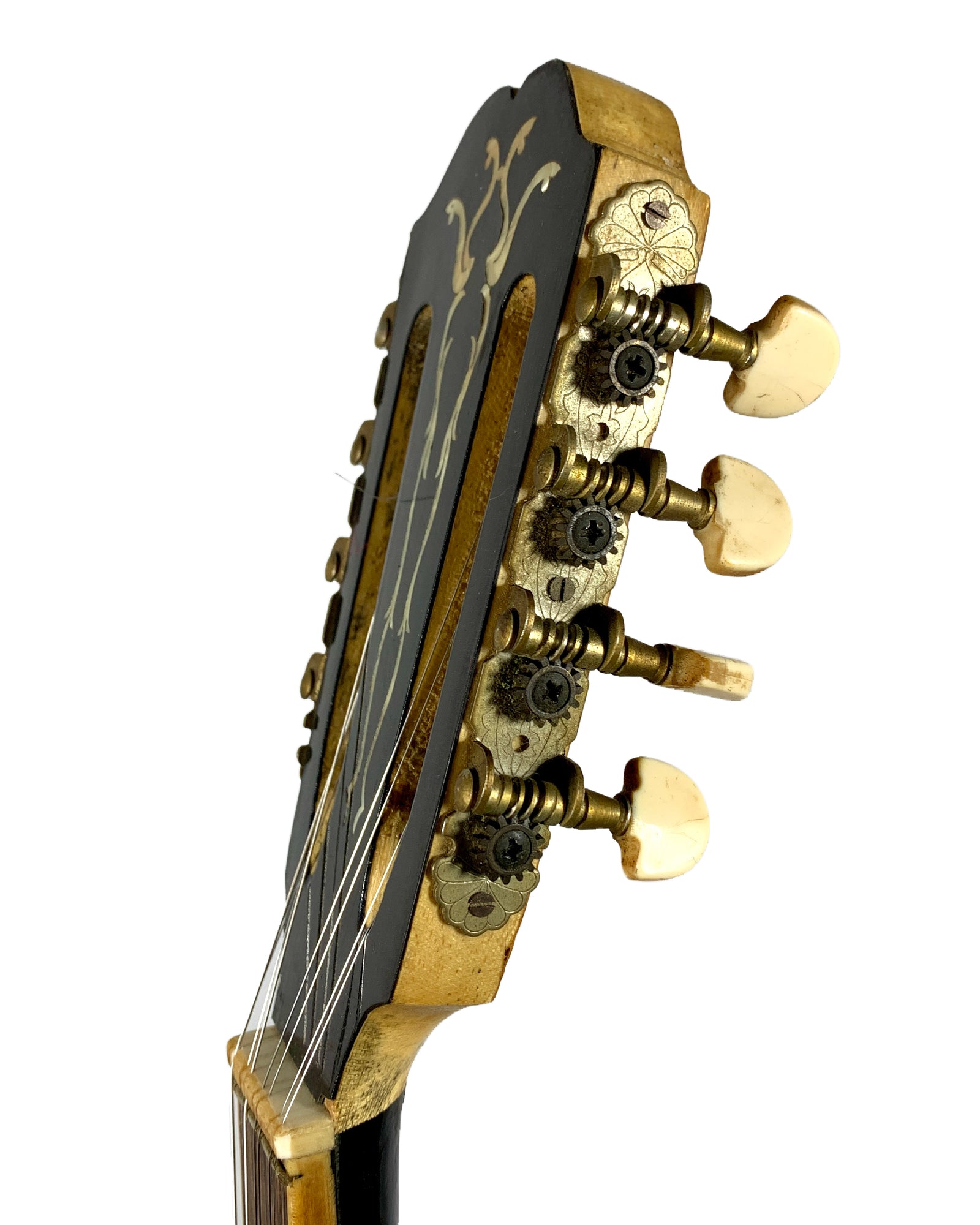 Bouzouki Greek Tetracordo 4 choirs 1960 s 1970 s L instrumenterie