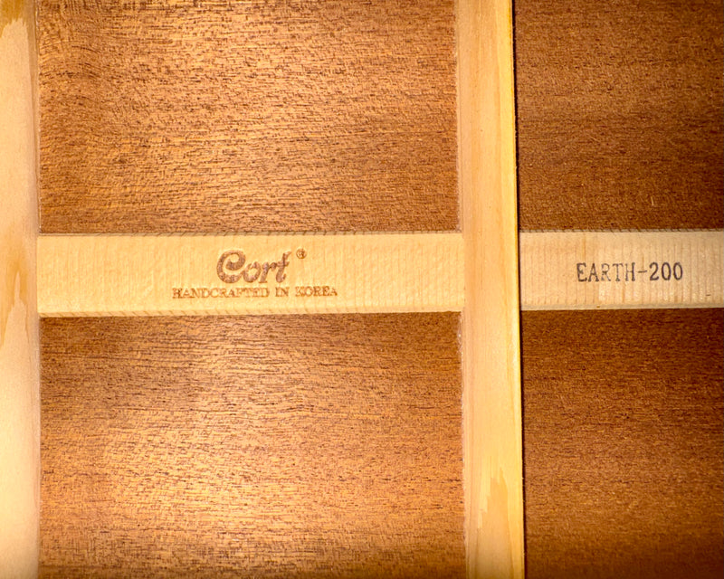 Cort Earth 200 Guitare Électro Acoustique Naturelle de 2003