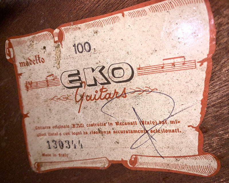 Eko Modèle 100/M 1960's