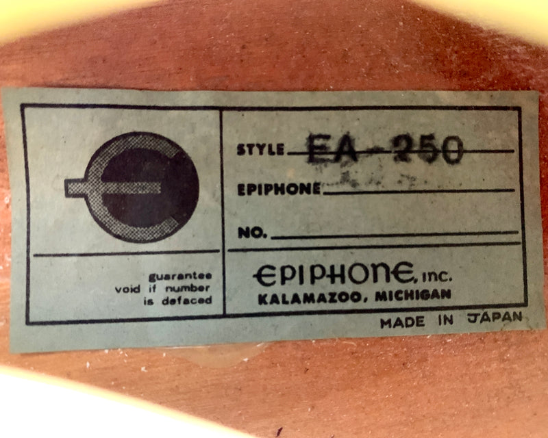 Epiphone EA-250 MIJ 1970's