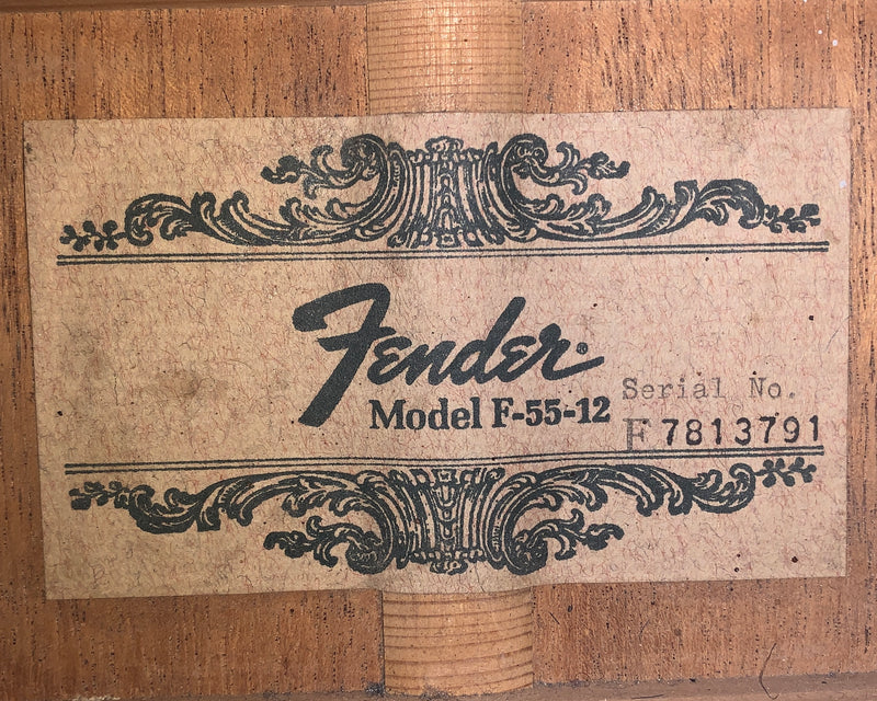 Fender F-55-12 MIJ de 1978