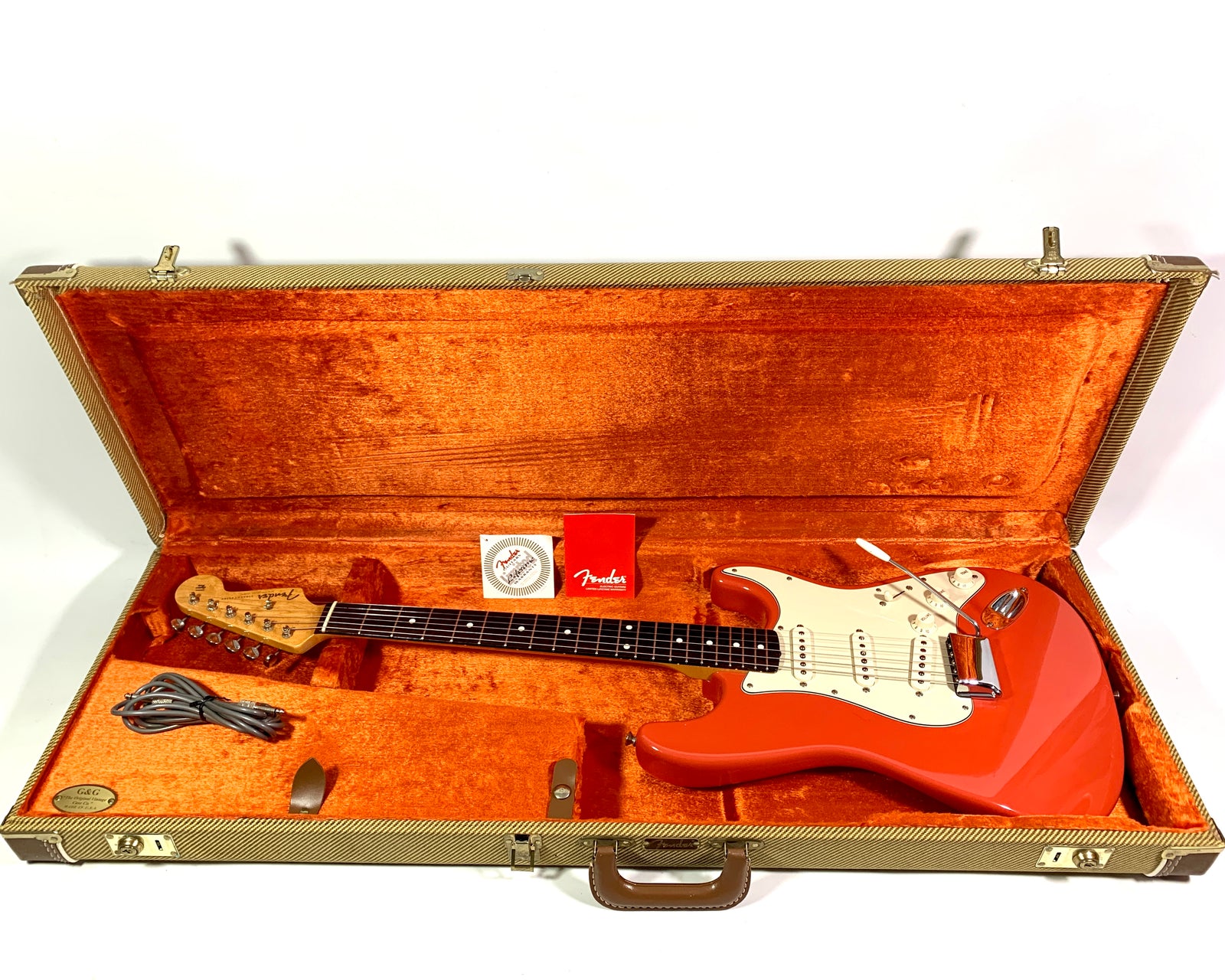 Fender Stratocaster American Vintage 62' Fiesta Red from 1999 – L