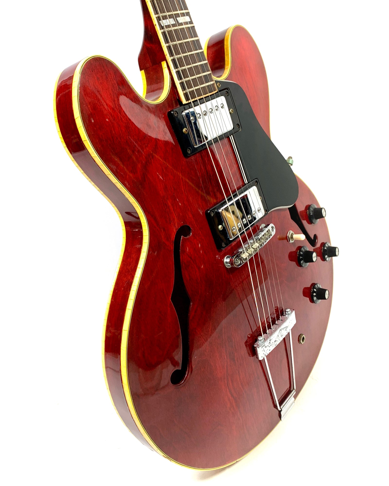 Greco SA-700 (ES-335) MIJ Cherry de 1973 – L'instrumenterie