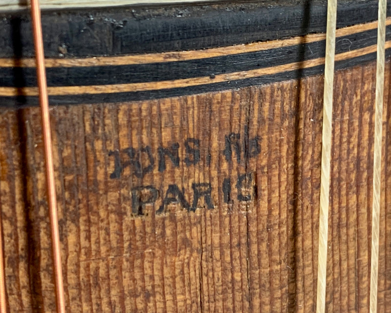 Guitare-Lyre de Pons Fils à Paris de 1804 / 1805