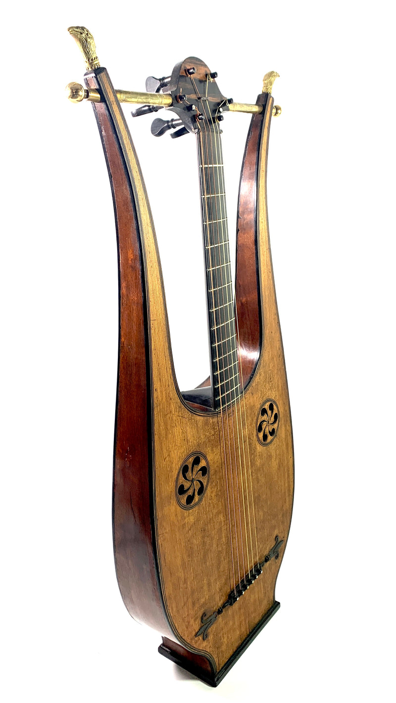 Lyre-guitar by Pons Fils in Paris from 1804/1805