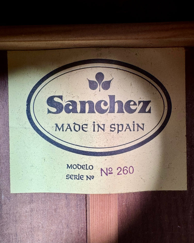 Guitare Classique Sanchez N°260 2000’s