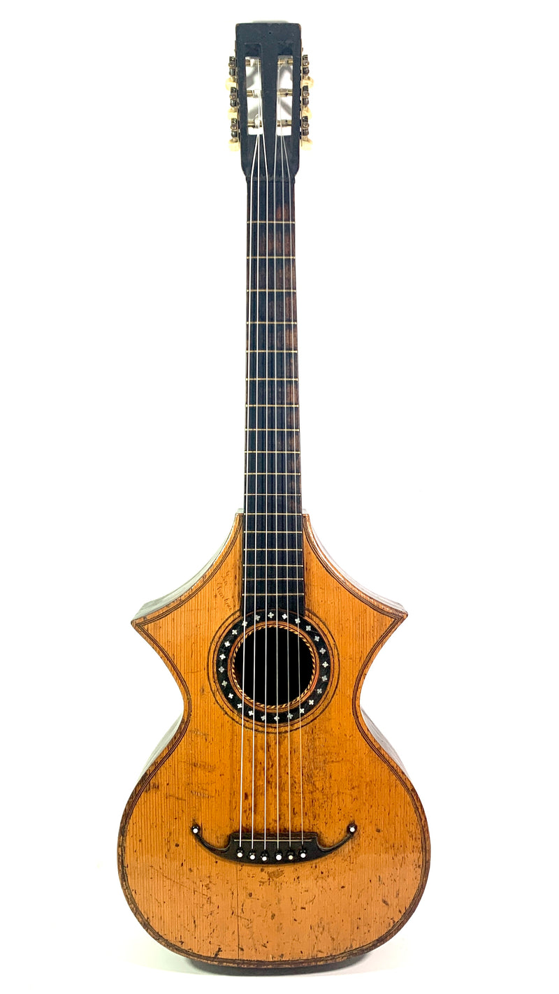 Romantic Format Guitar (Vissenaire Style) Germany 1900's