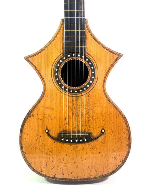 Romantic Format Guitar (Vissenaire Style) Germany 1900's