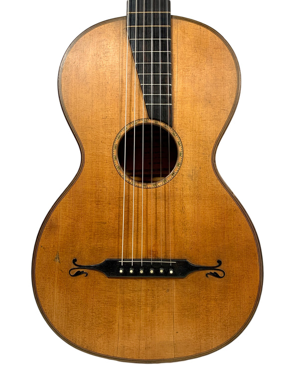 Guitare Romantique Viennoise (École de J. G. Stauffer) 1850's