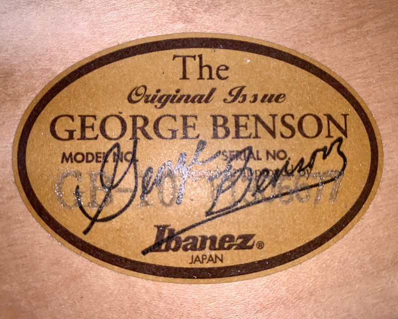 Ibanez George Benson GB-10 MIJ Sunburst de 2014