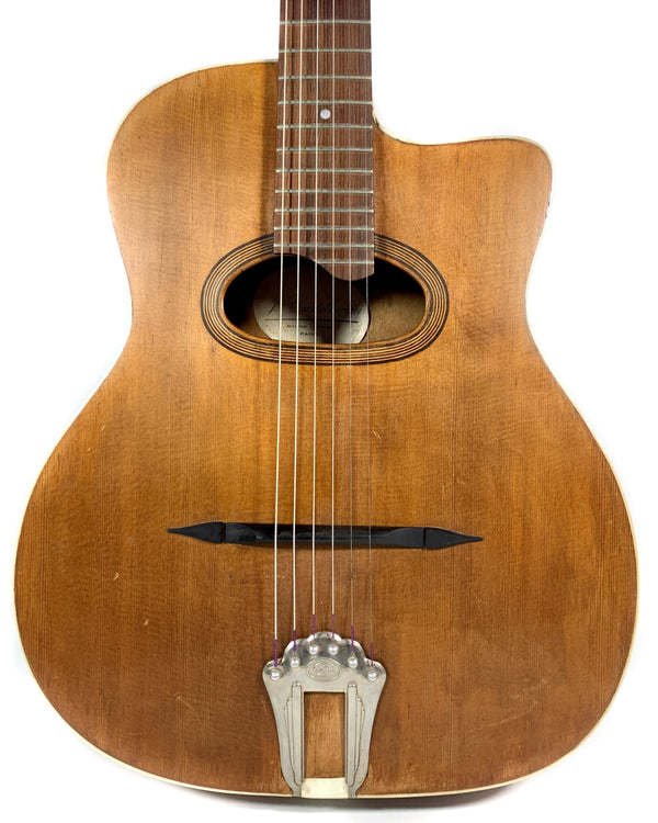 Jacques Castelluccia Gypsy Guitar Grande Bouche 1960's