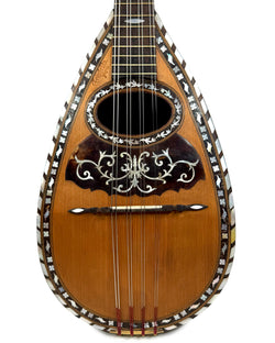 Mandoline Graziella Décorée Côtes Creuses 1900’s