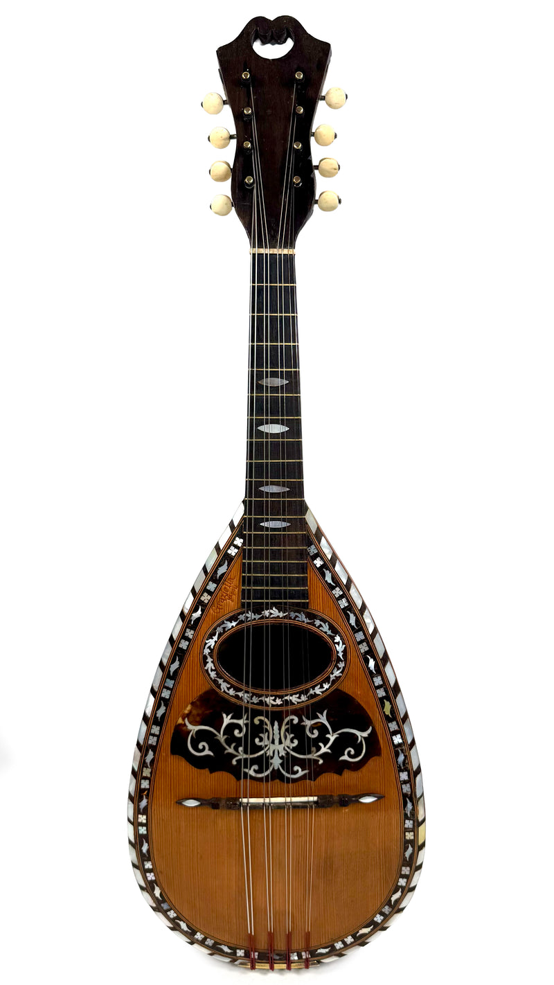 Mandoline Graziella Décorée Côtes Creuses 1900’s