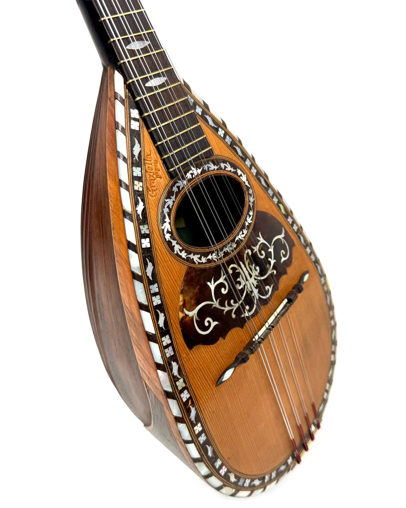 Mandoline Graziella Décorée Côtes Creuses 1900’s