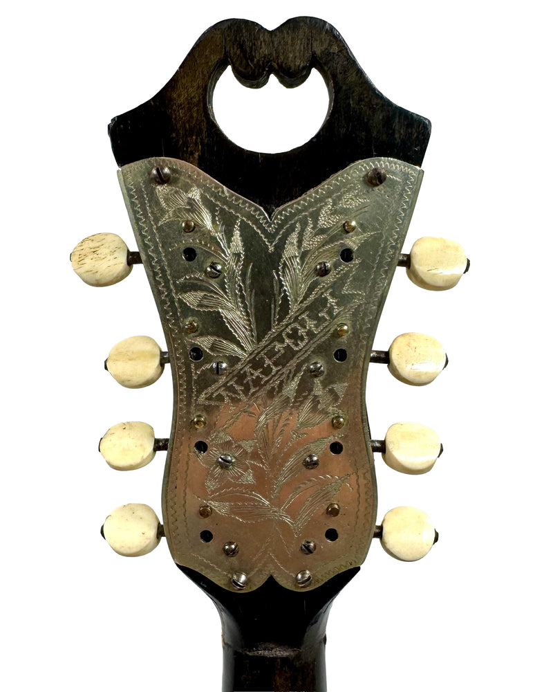Mandoline Graziella Décorée Côtes Creuses 1900’s