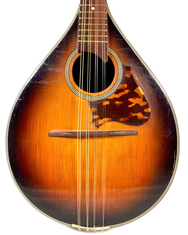 Mandoline Plate Antoine Di Mauro Sunburst 1950's