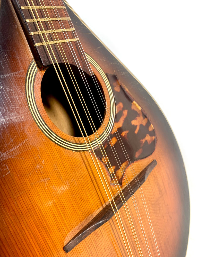 Mandoline Plate Antoine Di Mauro Sunburst 1950's