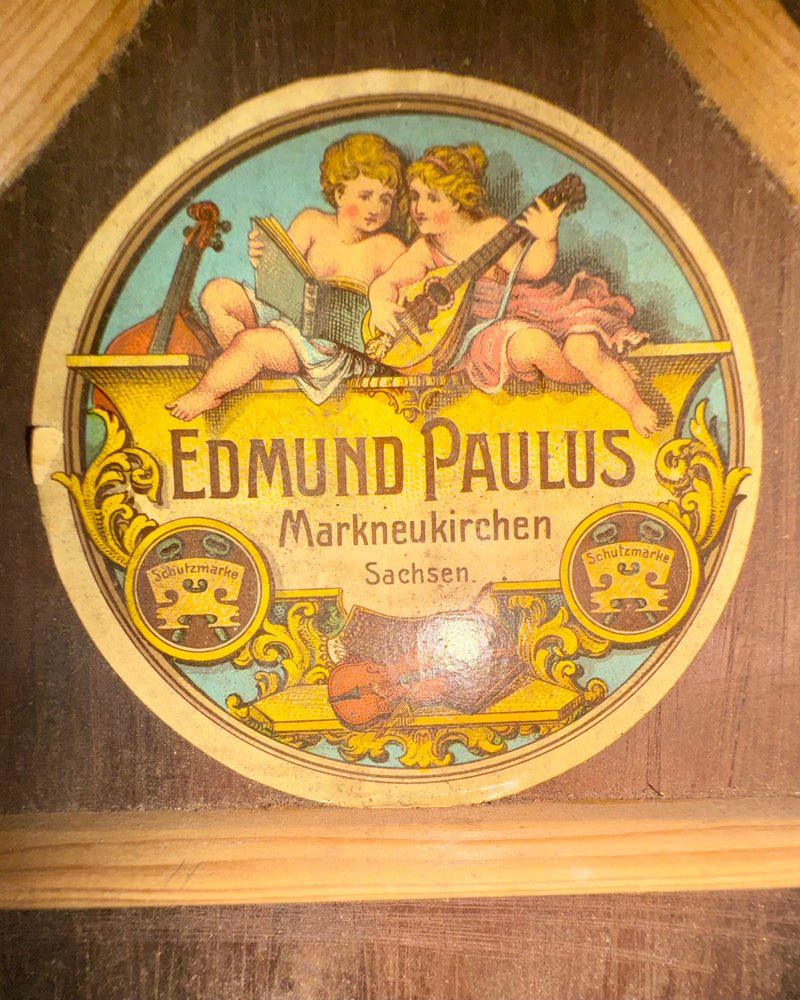 Mandoline Plate Edmund Paulus 1930's