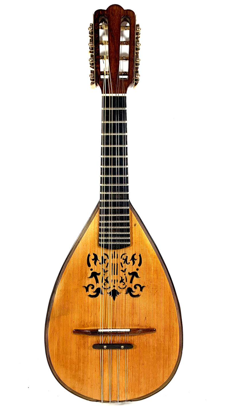 Mandolin Eb Mandoline Plate Rosace Artistique 1910's – L'instrumenterie