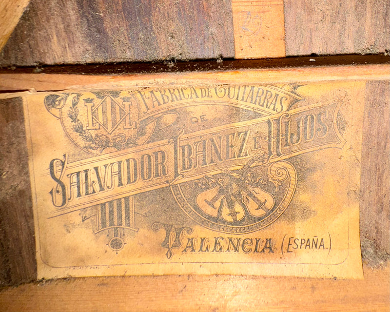 Mandoline Plate Salvador Ibanez 1910's