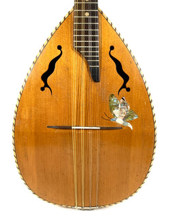 Mandoline Plate de Concert René Gérome (Fond Décoré) 1940's