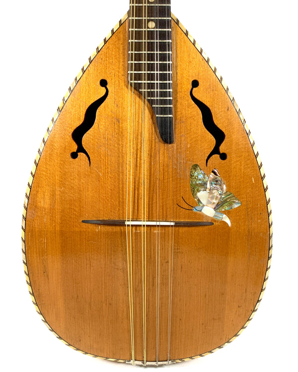 Mandoline Plate de Concert René Gérome (Fond Décoré) 1940's