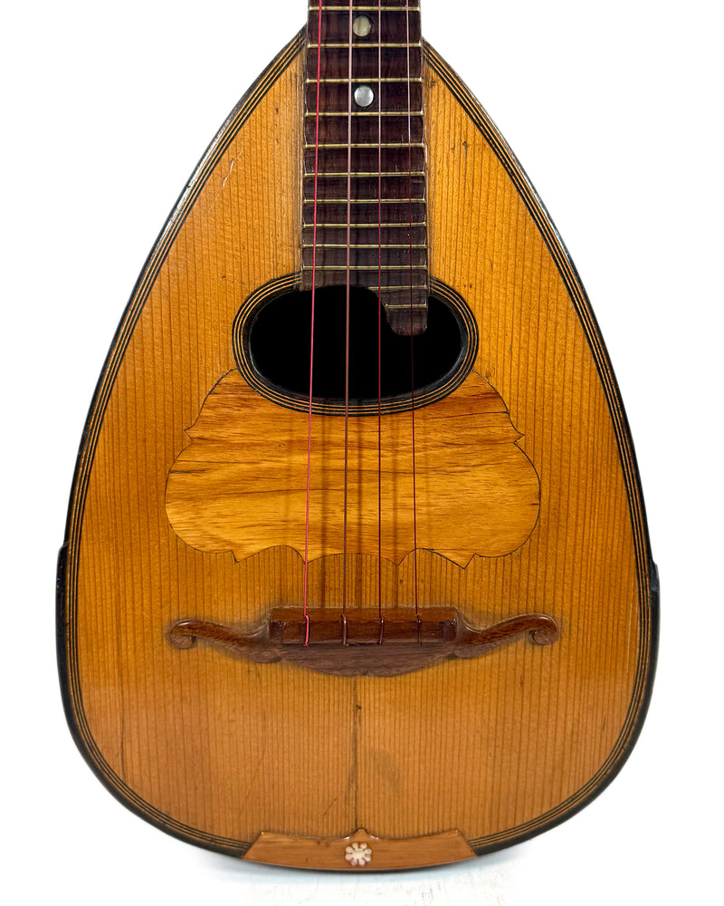 Mandoline de Brescia Étiquette Estudiantina G. Colombo 1890's / 1900's ...