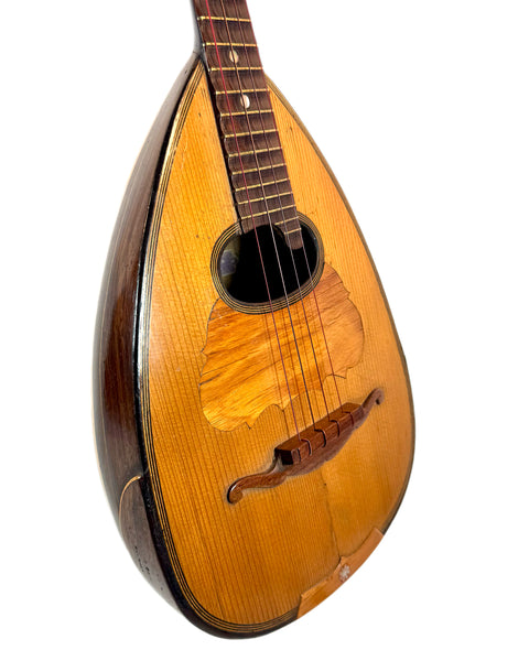 Mandoline de Brescia Étiquette Estudiantina G. Colombo 1890's / 1900's ...