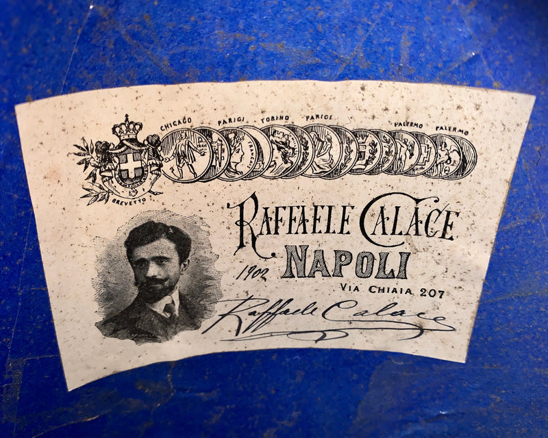 Raffaele Calace (Nicola Maria Calace) Concert Mandolin from 1902