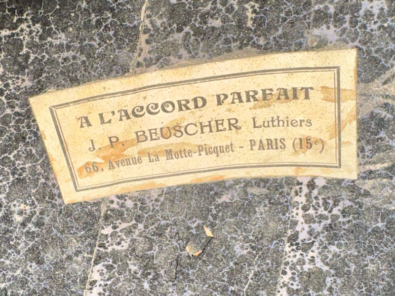 Mandoline de Concert Rogis / J. P. Beuscher 1930's