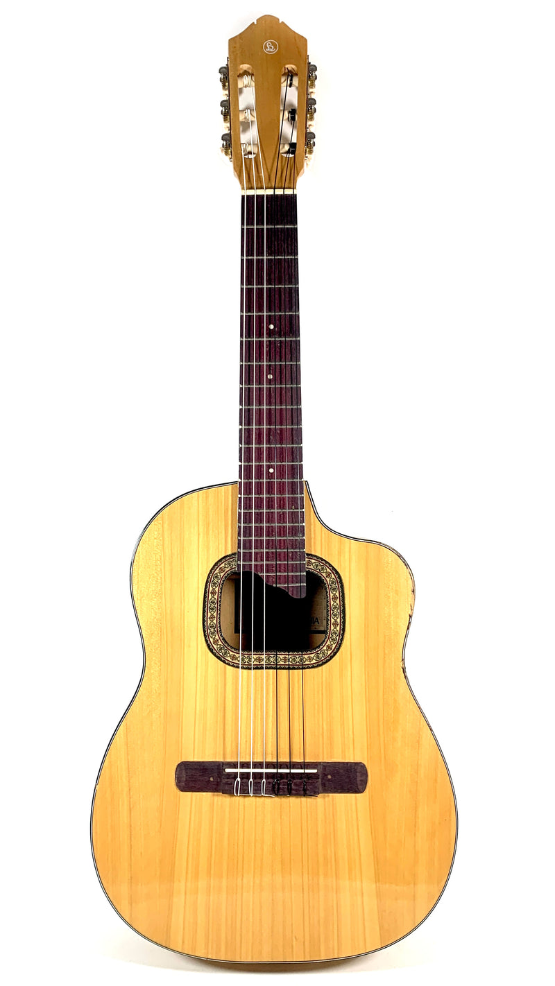 Requinto Instrument Drawing Guitare Requinto Palos Colombie 2000's – L'instrumenterie