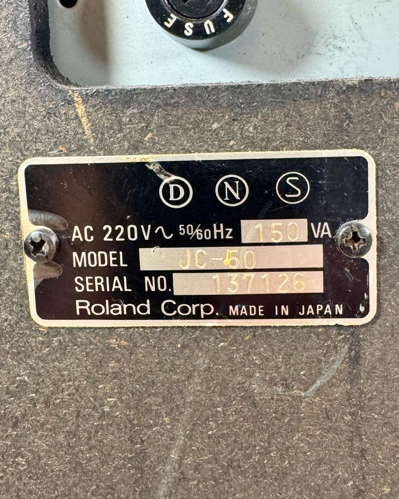 Roland JC-50 Jazz Chorus MIJ 1970’s / 1980's