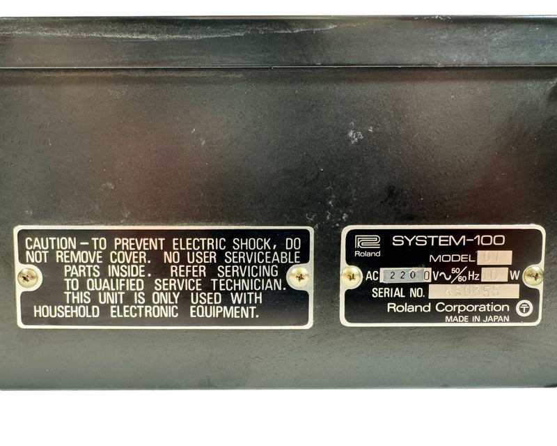 Roland System 100 Model 101 Synthétiseur Analogique 1970’s