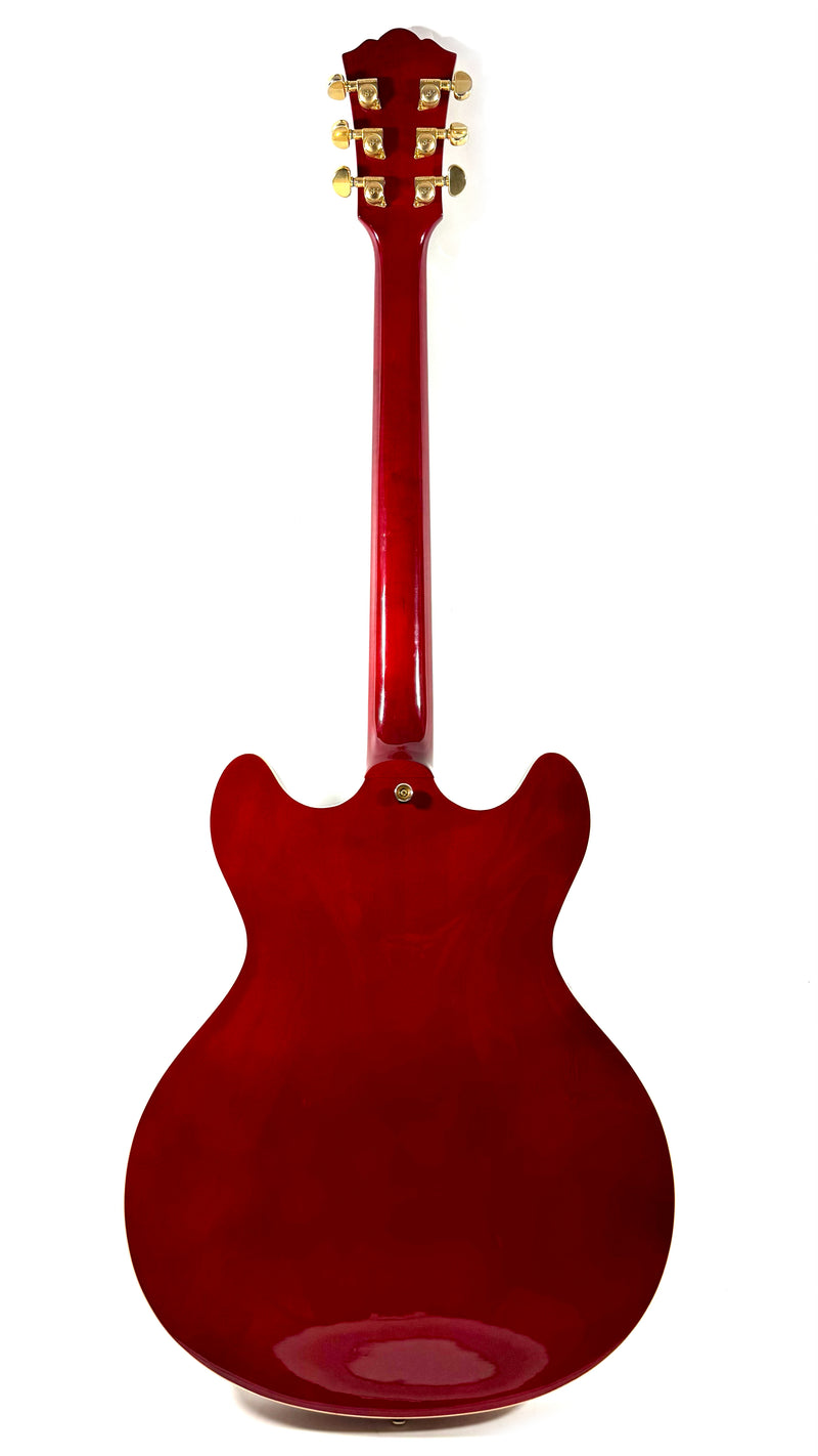 Washburn HB-35 (Gaucher) Translucid Red de 2002