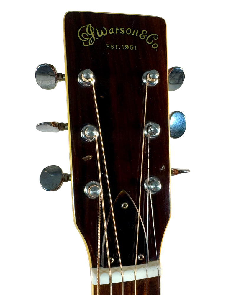 Watson & Co. Dreadnought W-180 Naturelle MIJ 1970's / 1980's