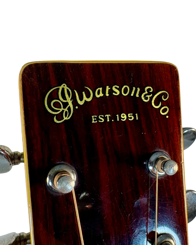 Watson & Co. Dreadnought W-180 Naturelle MIJ 1970's / 1980's