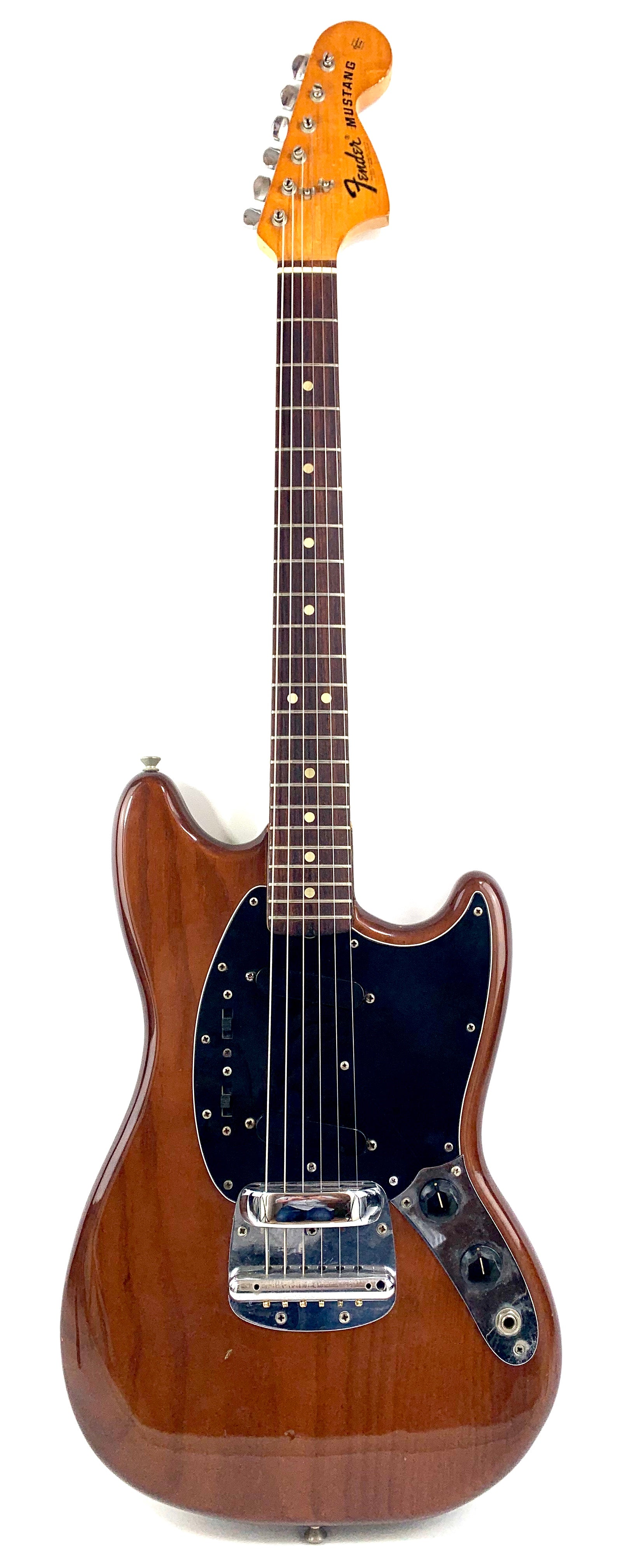 Fender Mustang Walnut (Mocha Brown) de 1975 – L'instrumenterie