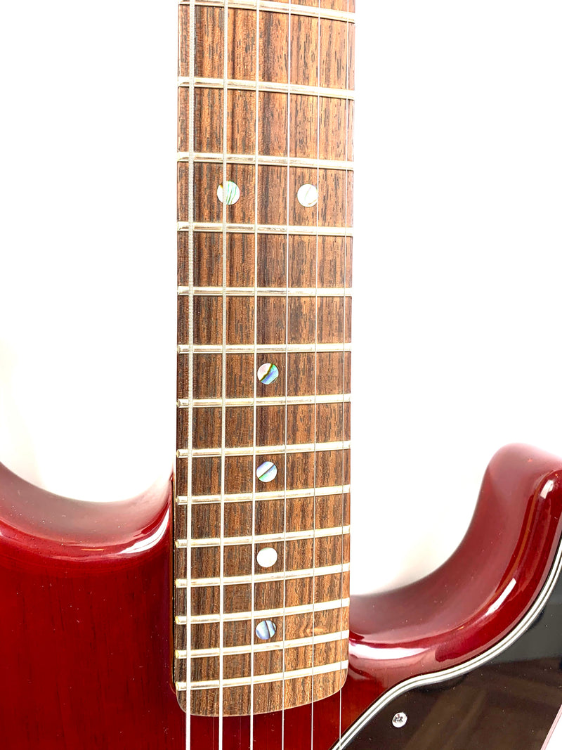 Fender Stratosonic USA Crimson Red Transparent de 2003