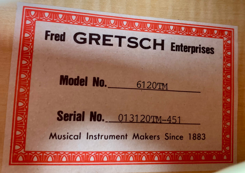 Gretsch 6120 TM from 2001