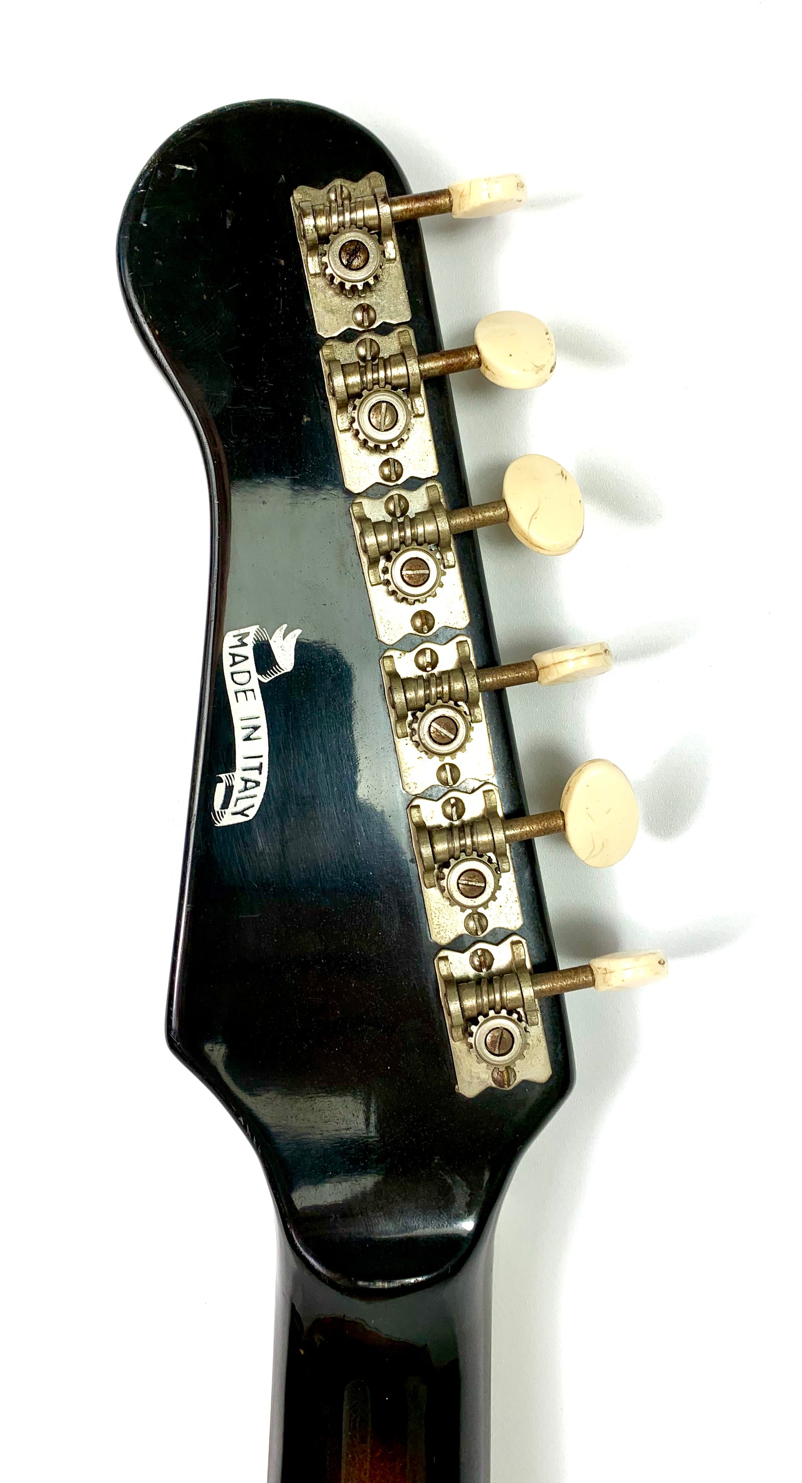 Eko 500/NO/4V Pearl White 1960's – L'instrumenterie