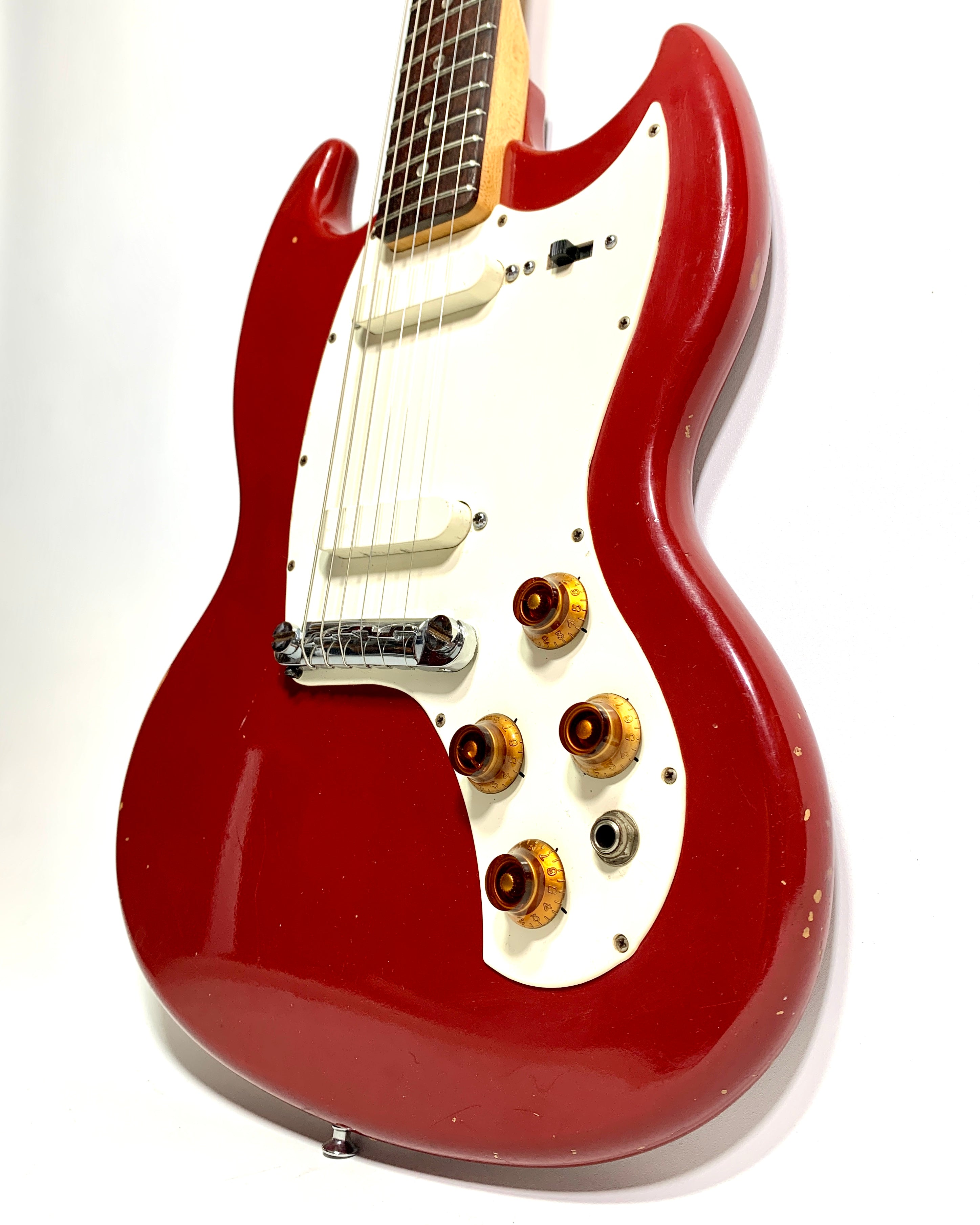 Kalamazoo (Gibson) KG-2 Dakota Red 1960's – L'instrumenterie
