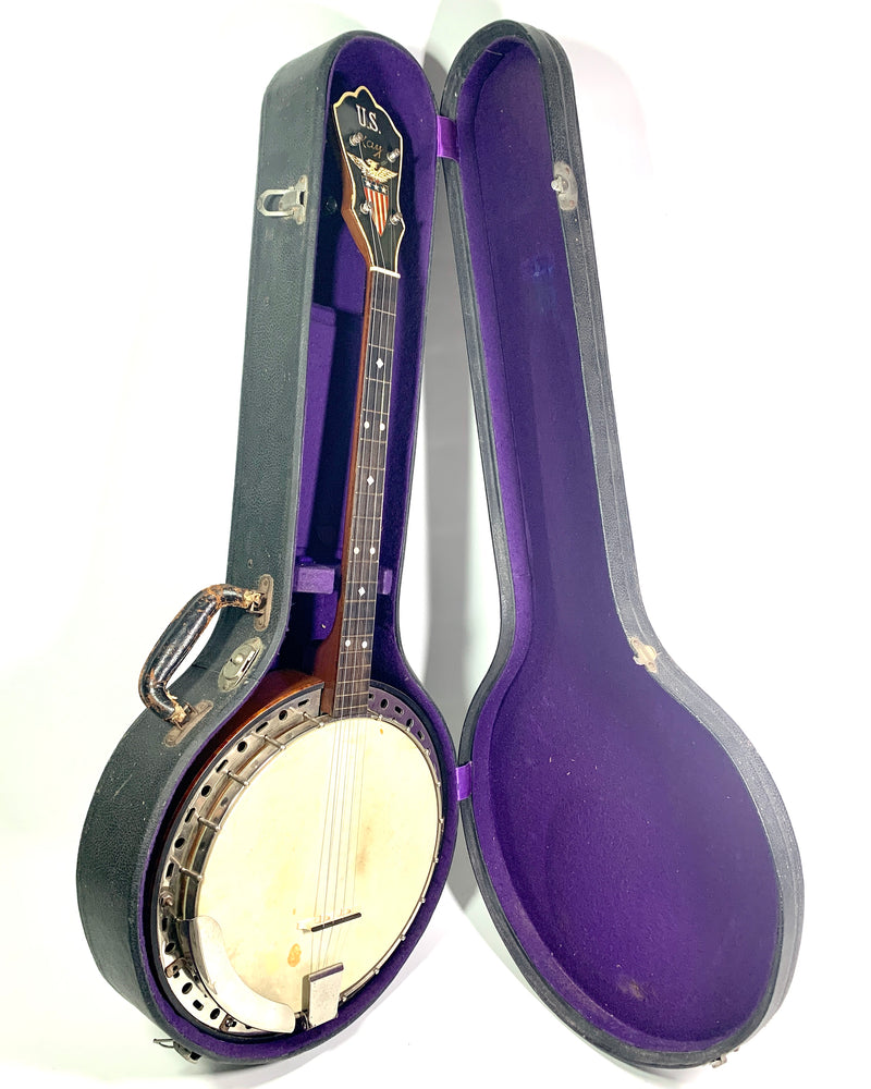 Banjo Kay US Patriot Tenor (4 cordes) 1940's L'instrumenterie