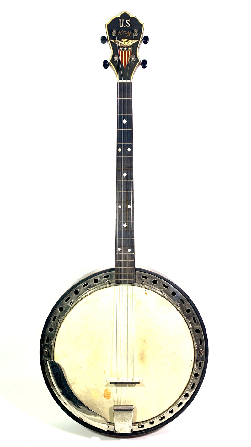 Banjo Kay US Patriot Tenor 4 Cordes 1940 s L instrumenterie Banjo Kay US Patriot Tenor 4 Cordes 1940 s L instrumenterie