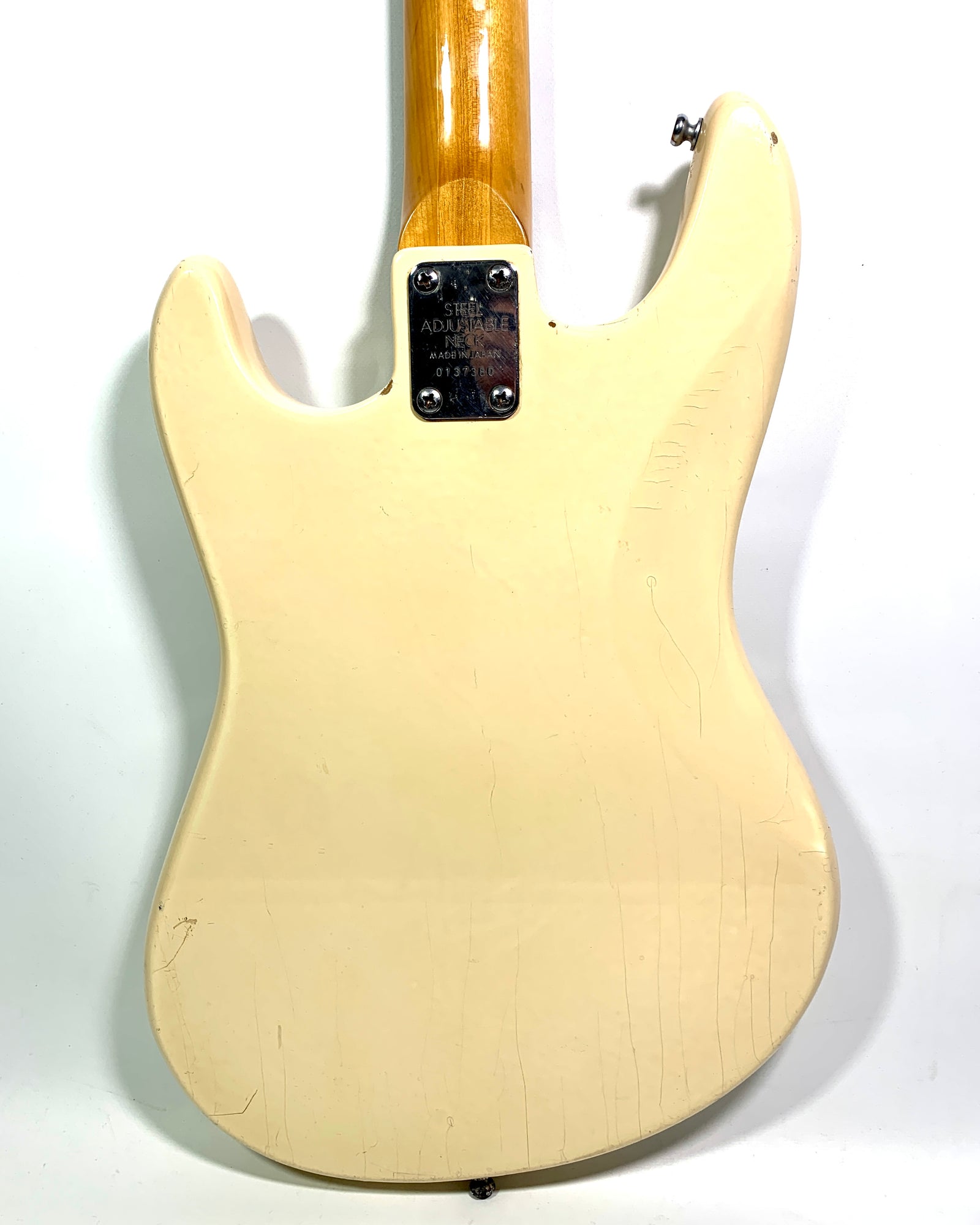 Randall / Aria 1802T Bass MIJ White 1970's – L'instrumenterie