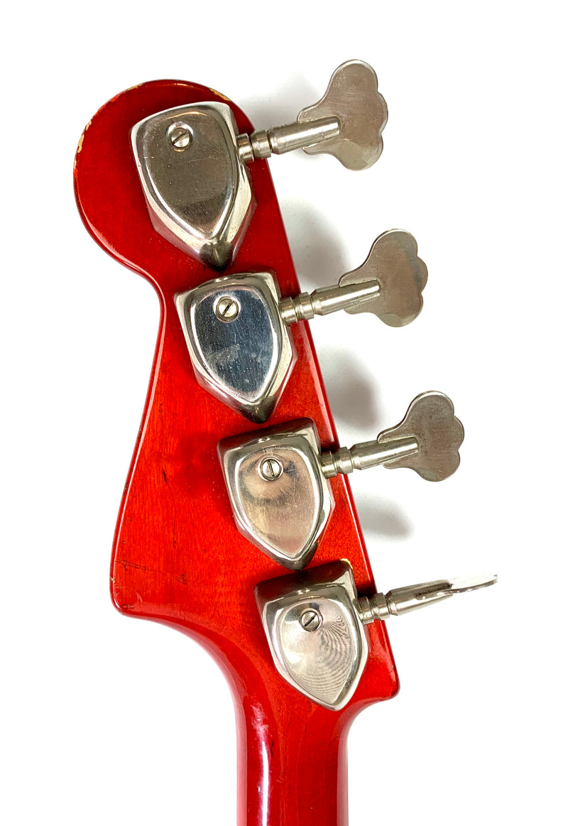 Hagstrom Concord Bass Transparent Red 1960's