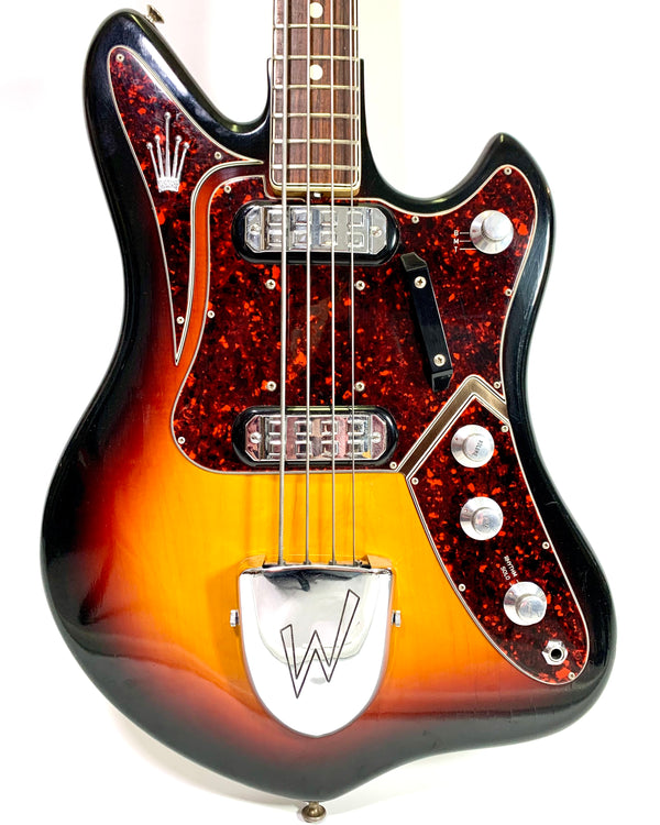 Welson (Vedette) Bass Sunburst 1960's